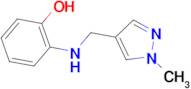 2-{[(1-methyl-1H-pyrazol-4-yl)methyl]amino}phenol