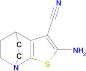 2-amino-5,6-dihydro-4H-4,7-ethanothieno[2,3-b]pyridine-3-carbonitrile