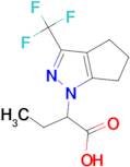 2-[3-(trifluoromethyl)-5,6-dihydrocyclopenta[c]pyrazol-1(4H)-yl]butanoic acid