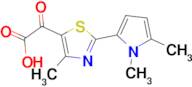 [2-(1,5-dimethyl-1H-pyrrol-2-yl)-4-methyl-1,3-thiazol-5-yl](oxo)acetic acid