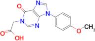 [9-(4-methoxyphenyl)-6-oxo-6,9-dihydro-1H-purin-1-yl]acetic acid