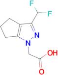 [3-(difluoromethyl)-5,6-dihydrocyclopenta[c]pyrazol-1(4H)-yl]acetic acid