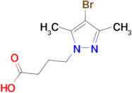 4-(4-bromo-3,5-dimethyl-1H-pyrazol-1-yl)butanoic acid