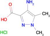 4-amino-1,5-dimethyl-1H-pyrazole-3-carboxylic acid hydrochloride