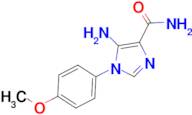 5-amino-1-(4-methoxyphenyl)-1H-imidazole-4-carboxamide