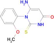 6-amino-1-(2-methoxyphenyl)-2-thioxo-2,3-dihydropyrimidin-4(1H)-one