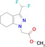 methyl [3-(difluoromethyl)-4,5,6,7-tetrahydro-1H-indazol-1-yl]acetate