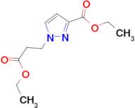 ethyl 1-(3-ethoxy-3-oxopropyl)-1H-pyrazole-3-carboxylate