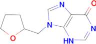 9-(tetrahydrofuran-2-ylmethyl)-1,9-dihydro-6H-purin-6-one