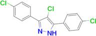 4-chloro-3,5-bis(4-chlorophenyl)-1H-pyrazole