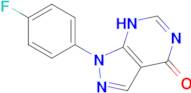 1-(4-fluorophenyl)-1,5-dihydro-4H-pyrazolo[3,4-d]pyrimidin-4-one