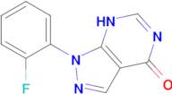 1-(2-fluorophenyl)-1,5-dihydro-4H-pyrazolo[3,4-d]pyrimidin-4-one