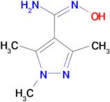 N'-hydroxy-1,3,5-trimethyl-1H-pyrazole-4-carboximidamide