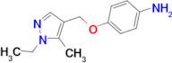 4-[(1-ethyl-5-methyl-1H-pyrazol-4-yl)methoxy]aniline