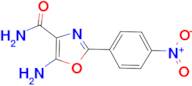 5-amino-2-(4-nitrophenyl)-1,3-oxazole-4-carboxamide