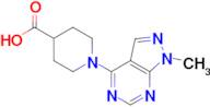 1-(1-methyl-1H-pyrazolo[3,4-d]pyrimidin-4-yl)piperidine-4-carboxylic acid