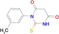 2-mercapto-1-(3-methylphenyl)pyrimidine-4,6(1H,5H)-dione