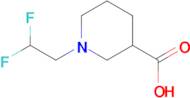 1-(2,2-difluoroethyl)piperidine-3-carboxylic acid