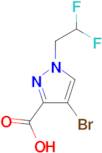 4-bromo-1-(2,2-difluoroethyl)-1H-pyrazole-3-carboxylic acid