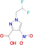 1-(2,2-difluoroethyl)-4-nitro-1H-pyrazole-3-carboxylic acid