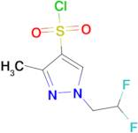 1-(2,2-difluoroethyl)-3-methyl-1H-pyrazole-4-sulfonyl chloride