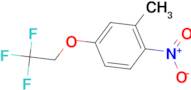 2-methyl-1-nitro-4-(2,2,2-trifluoroethoxy)benzene