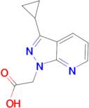 (3-cyclopropyl-1H-pyrazolo[3,4-b]pyridin-1-yl)acetic acid