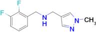 N-(2,3-difluorobenzyl)-N-[(1-methyl-1H-pyrazol-4-yl)methyl]amine