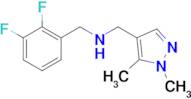N-(2,3-difluorobenzyl)-N-[(1,5-dimethyl-1H-pyrazol-4-yl)methyl]amine