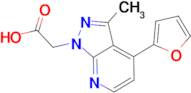 [4-(2-furyl)-3-methyl-1H-pyrazolo[3,4-b]pyridin-1-yl]acetic acid