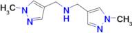 N,N-bis[(1-methyl-1H-pyrazol-4-yl)methyl]amine