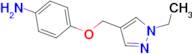 4-[(1-ethyl-1H-pyrazol-4-yl)methoxy]aniline