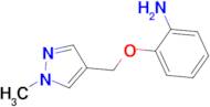 2-[(1-methyl-1H-pyrazol-4-yl)methoxy]aniline