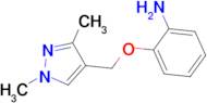 2-[(1,3-dimethyl-1H-pyrazol-4-yl)methoxy]aniline