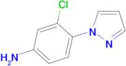 3-chloro-4-(1H-pyrazol-1-yl)aniline