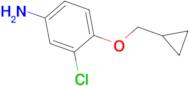 3-chloro-4-(cyclopropylmethoxy)aniline