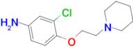 3-chloro-4-(2-piperidin-1-ylethoxy)aniline