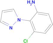 3-chloro-2-(1H-pyrazol-1-yl)aniline