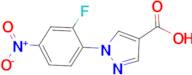 1-(2-fluoro-4-nitrophenyl)-1H-pyrazole-4-carboxylic acid