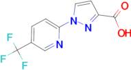 1-[5-(trifluoromethyl)pyridin-2-yl]-1H-pyrazole-3-carboxylic acid