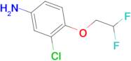 3-chloro-4-(2,2-difluoroethoxy)aniline