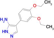 4-(3,4-diethoxyphenyl)-1H-pyrazol-5-amine