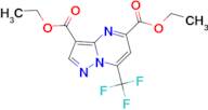 diethyl 7-(trifluoromethyl)pyrazolo[1,5-a]pyrimidine-3,5-dicarboxylate