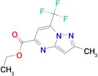 ethyl 2-methyl-7-(trifluoromethyl)pyrazolo[1,5-a]pyrimidine-5-carboxylate