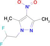 1-(2,2-difluoroethyl)-3,5-dimethyl-4-nitro-1H-pyrazole