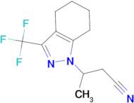 3-[3-(trifluoromethyl)-4,5,6,7-tetrahydro-1H-indazol-1-yl]butanenitrile