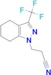 3-[3-(trifluoromethyl)-4,5,6,7-tetrahydro-1H-indazol-1-yl]propanenitrile