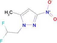1-(2,2-difluoroethyl)-5-methyl-3-nitro-1H-pyrazole