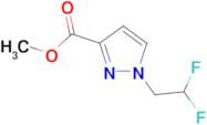 Methyl 1-(2,2-difluoroethyl)-1H-pyrazole-3-carboxylate