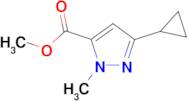 Methyl 3-cyclopropyl-1-methyl-1H-pyrazole-5-carboxylate